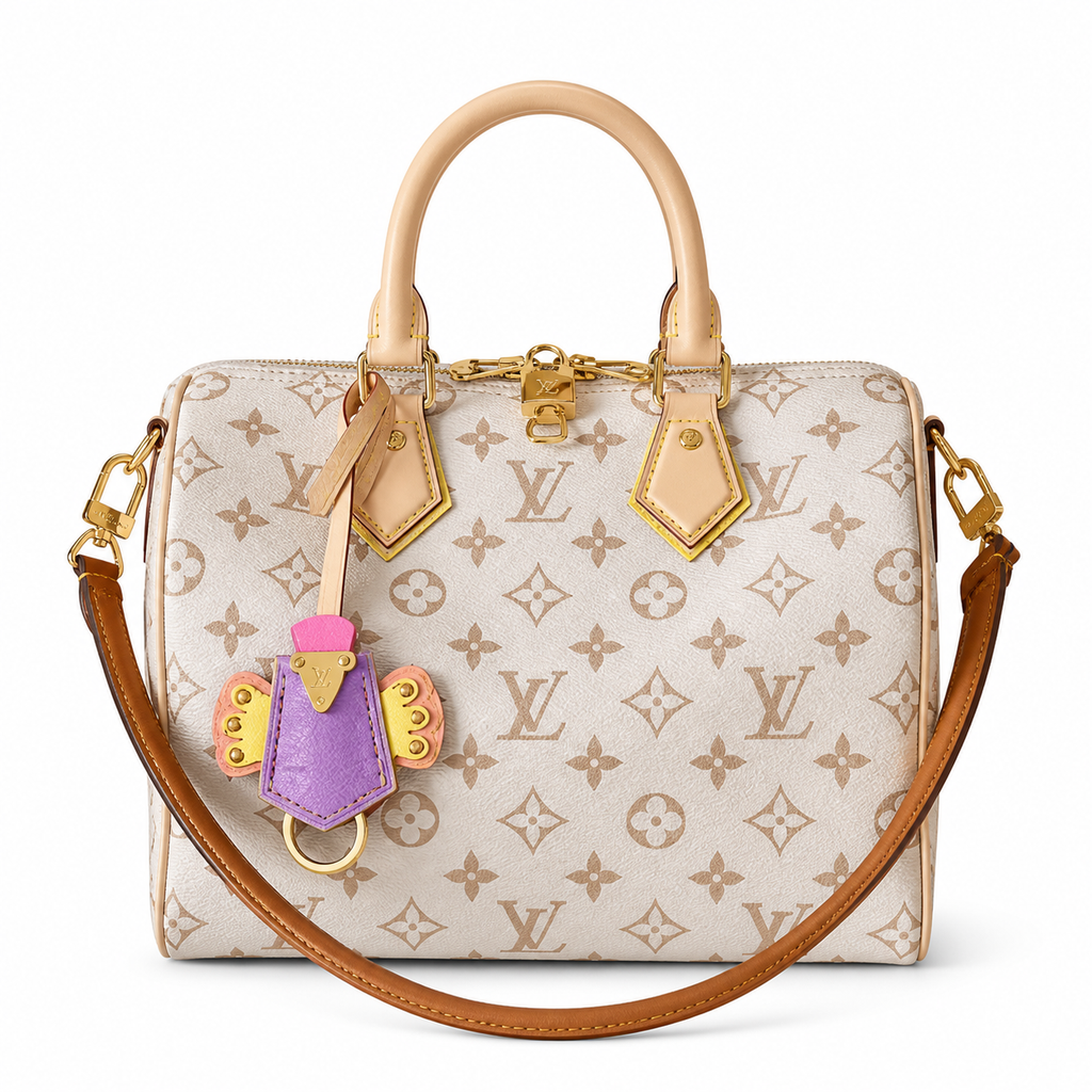 Louis Vuitton Speedy Bandouliere 25 – Cream Monogram