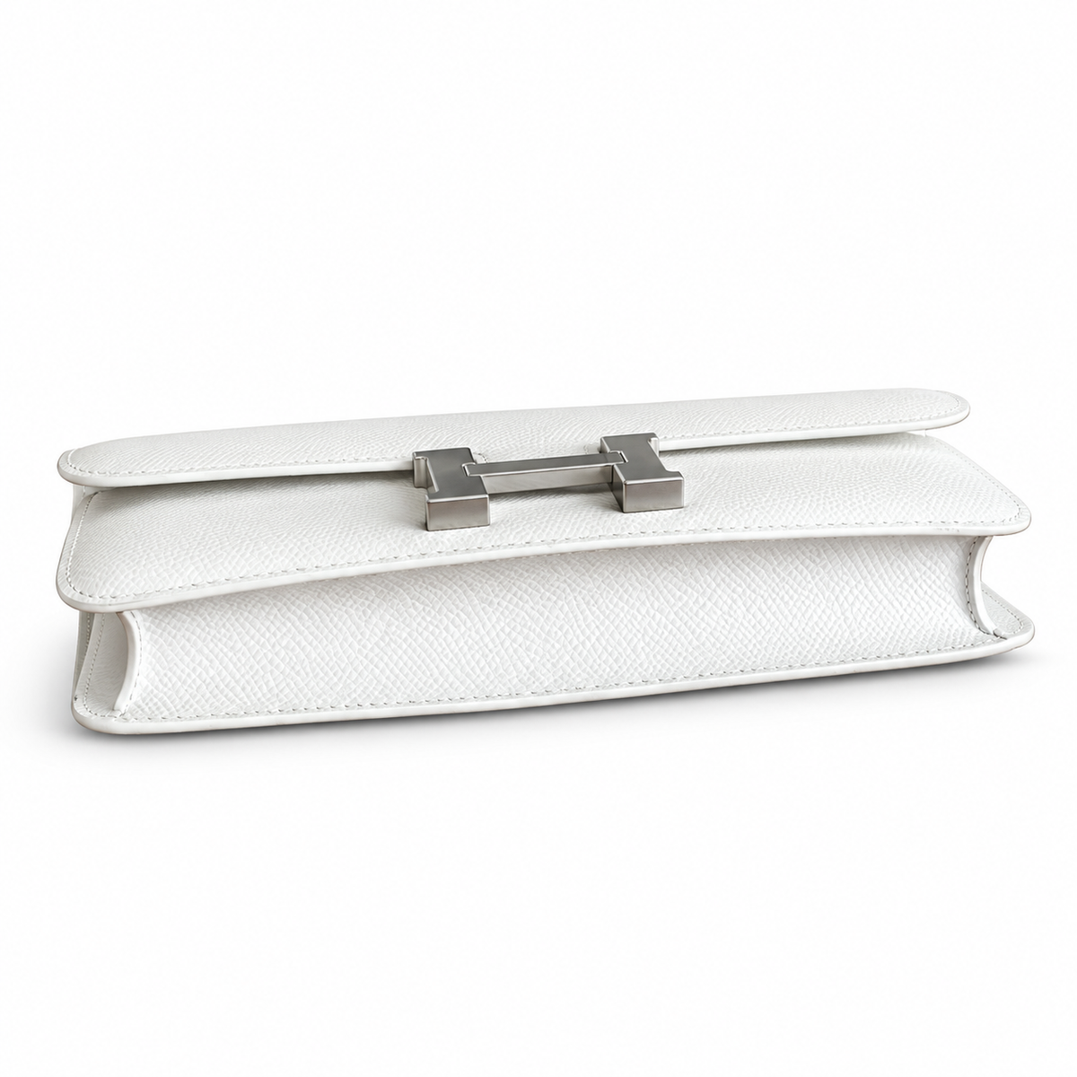Hermès Lindy 26cm Crossbody Bag – Pure White | Minimalist Luxury Leather