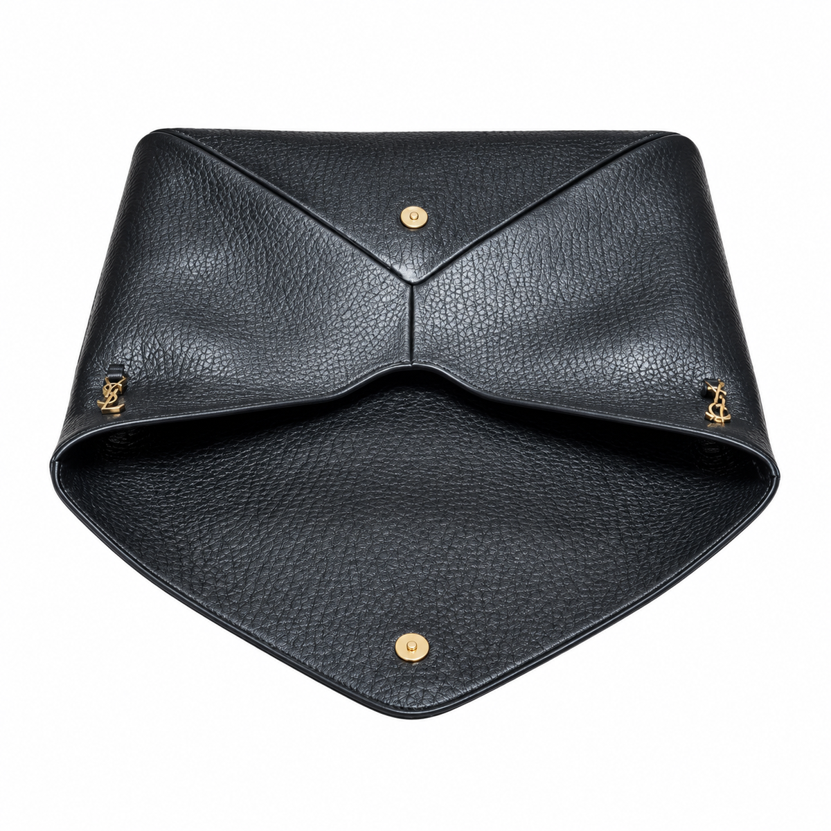 YSL Saint Laurent Envelope Chain Bag Black