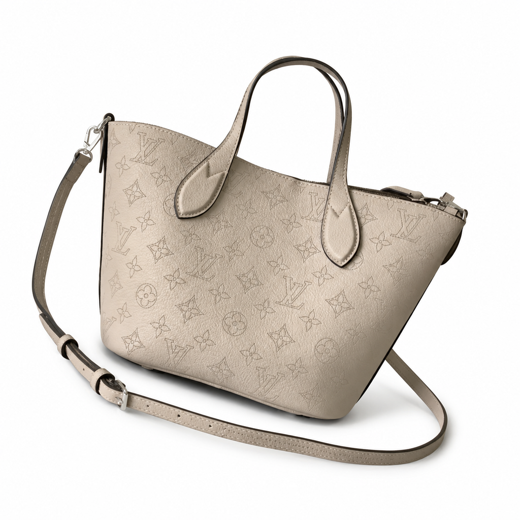 Louis Vuitton Haumea Mahina Perforated Leather Tote Bag