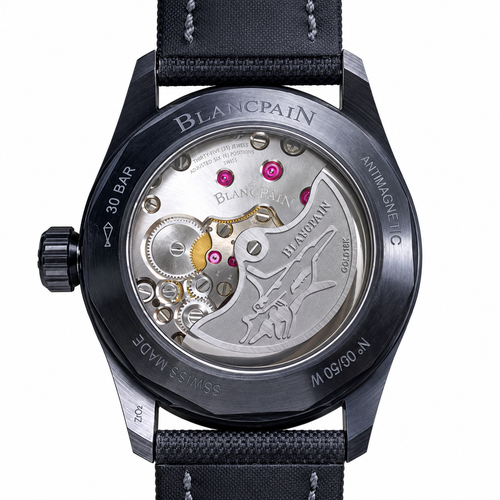 Blancpain Fifty Fathoms Bathyscaphe Green Gradient DLC Dive Watch