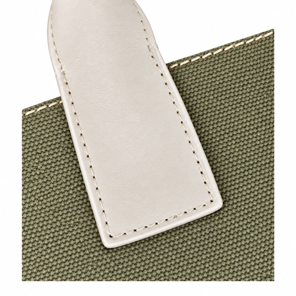 Saint Laurent Rive Gauche Tote – Khaki Cream