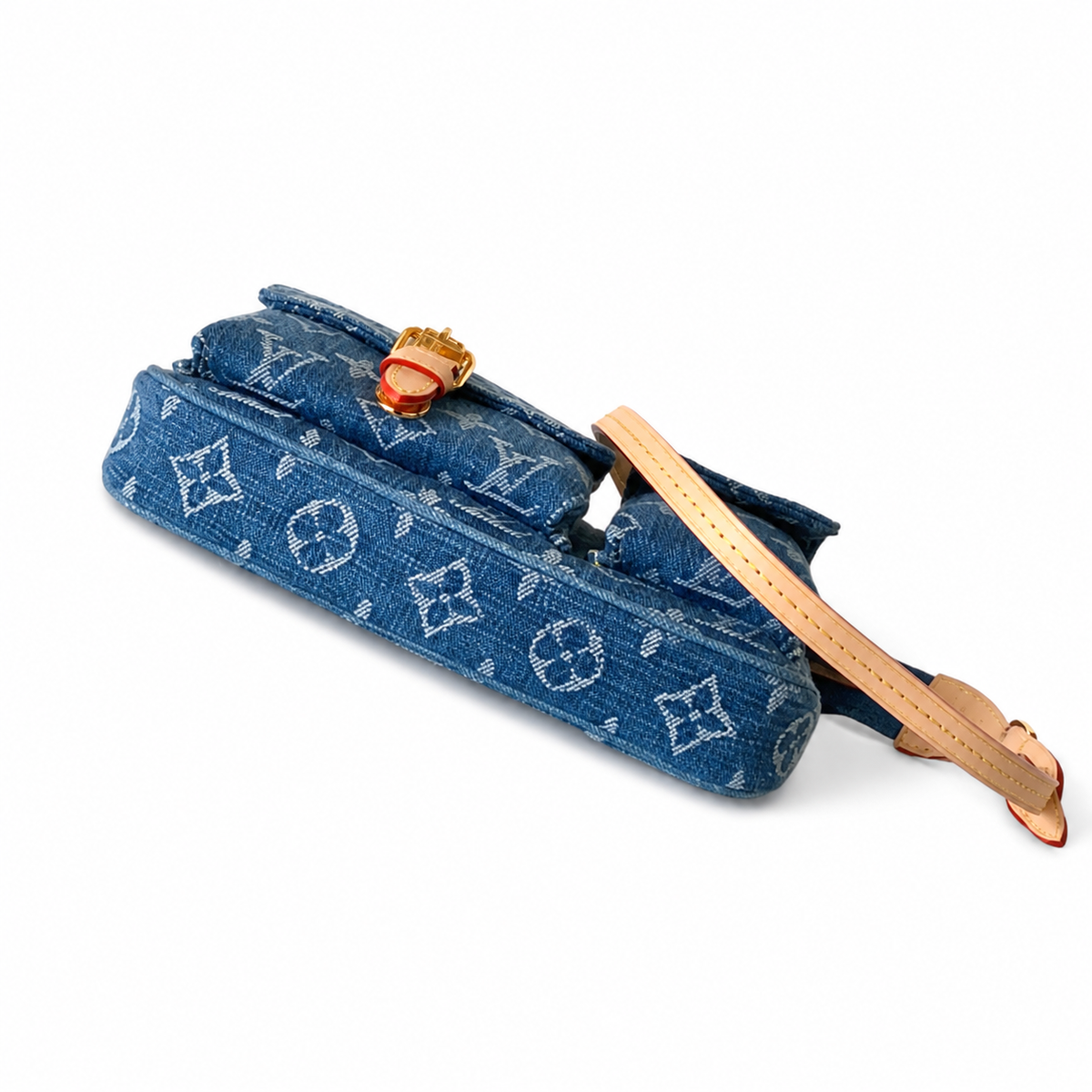 Louis Vuitton Pochette – Monogram Denim Double Pocket