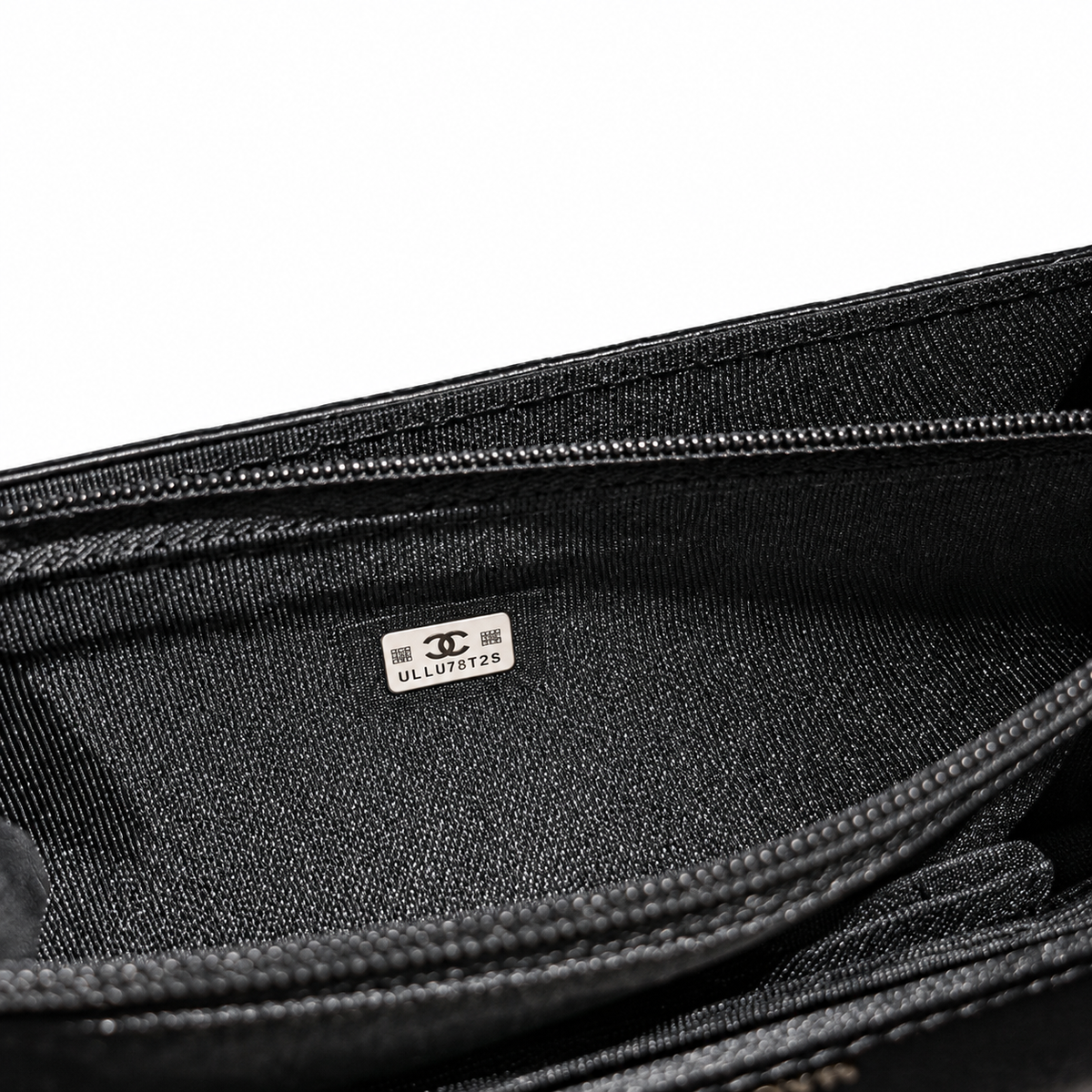 Chanel Quilted Leather Slender Chain Shoulder Bag