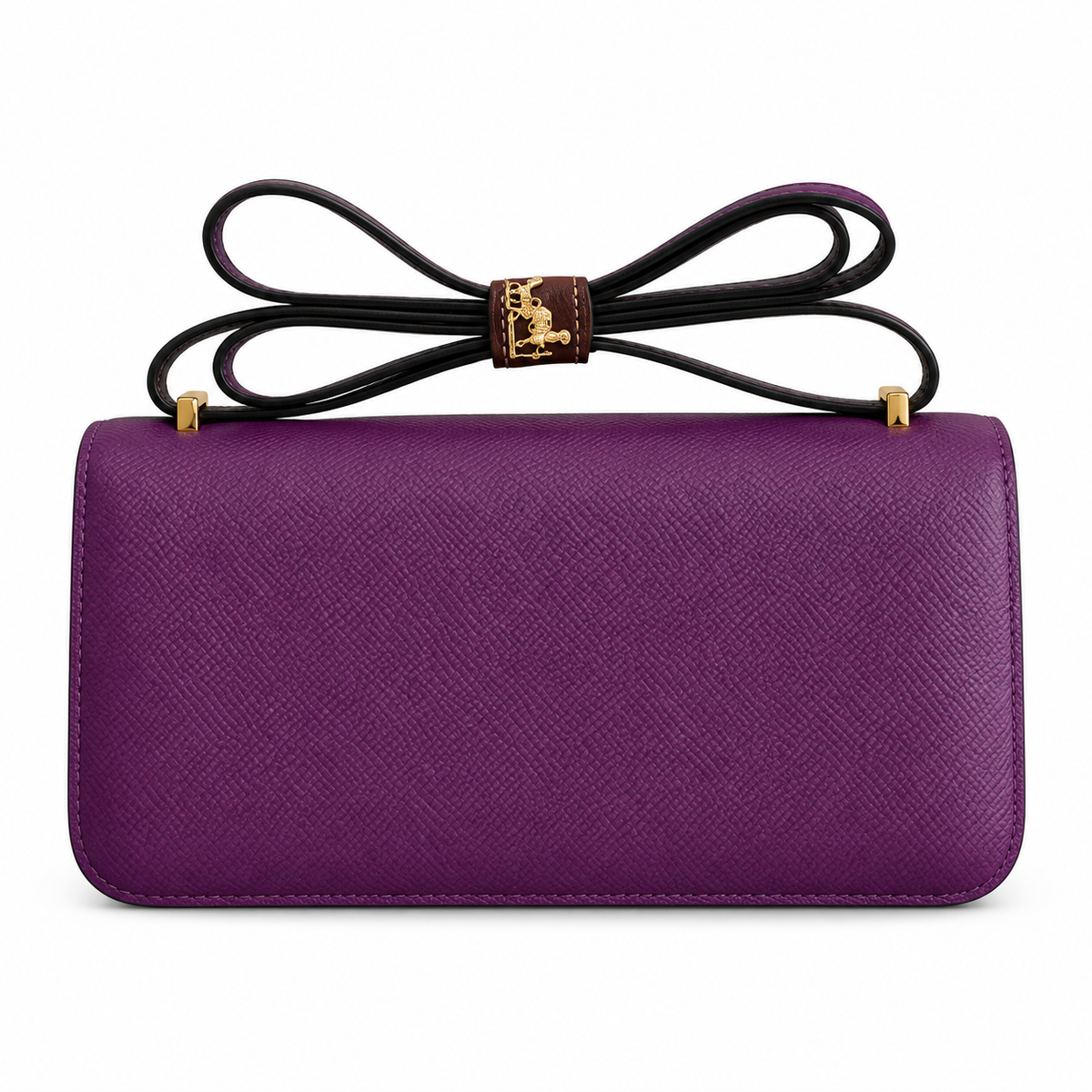Hermès Constance 26 Cassis Epsom Gold HW