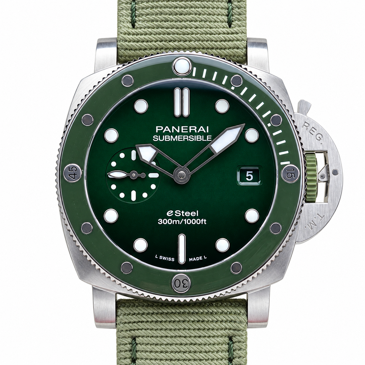Panerai Submersible Blu Notte Automatic 44mm Men's Steel Watch