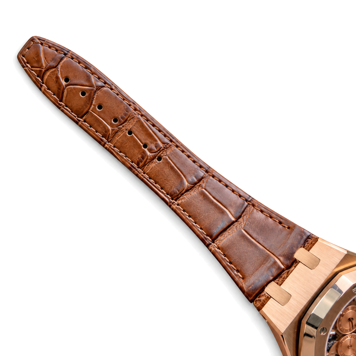 Audemars Piguet Royal Oak Chronograph Rose Gold Brown Dial
