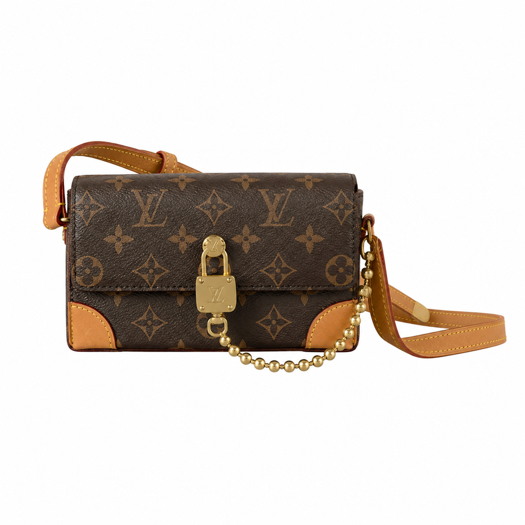 Louis Vuitton Dauphine Chain Wallet – Monogram Canvas