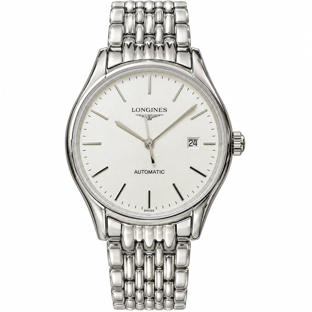 Longines Flagship – White Dial Steel Bracelet Automatic