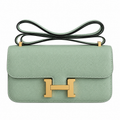 Hermès Lindy 26cm Crossbody Bag – Mint Green | Luxury Leather Handbag