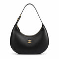 Chanel Classic Quilted Top Handle Bag | CC Turn-Lock & Chain — 30cm