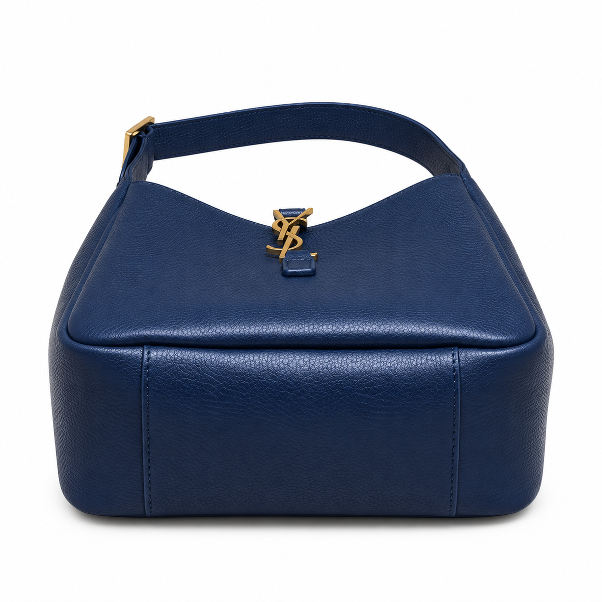 YSL Le 5 à 7 Hobo Bag – Navy Blue Leather