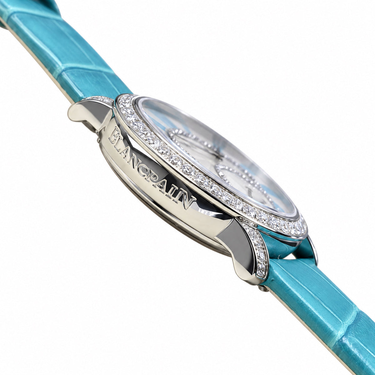Blancpain Ladybird Diamond Bezel MOP Dial Ladies Watch