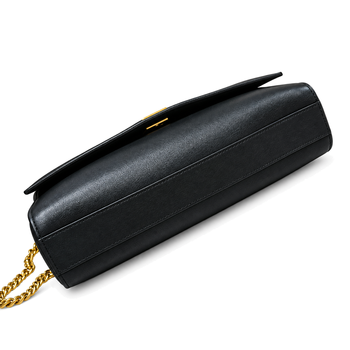 Saint Laurent YSL Kate Large Chain Bag – Black Leather