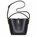 YSL Le 37 Bucket Bag – Black Smooth Leather