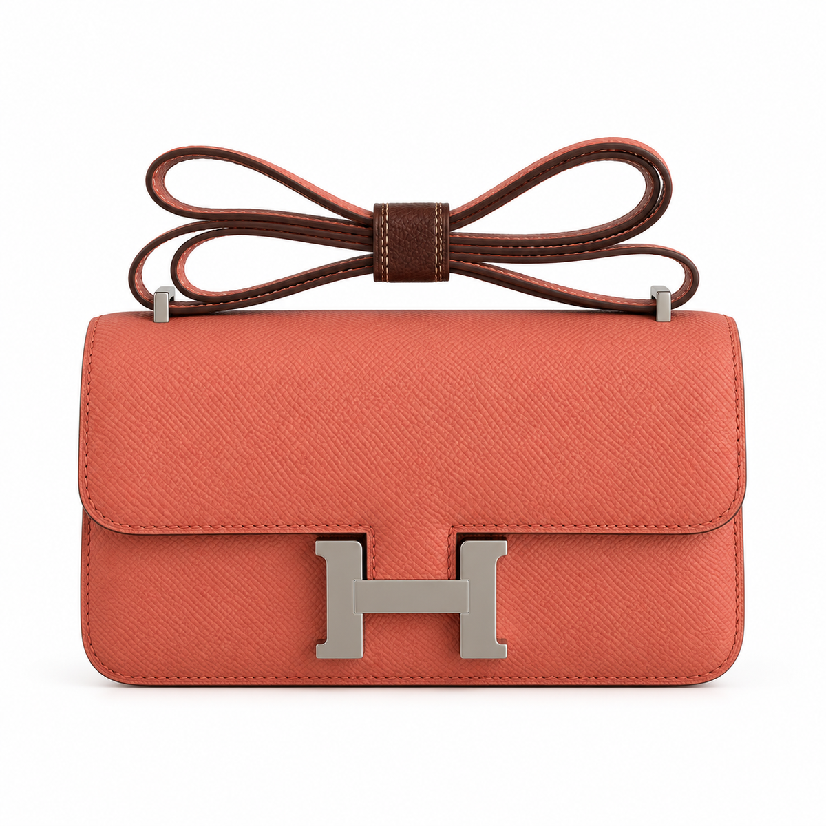 Hermès Constance 26 Brique Epsom Palladium HW