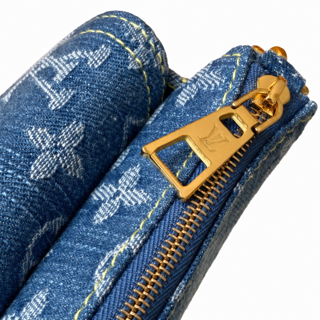 Louis Vuitton Pochette – Monogram Denim Double Pocket