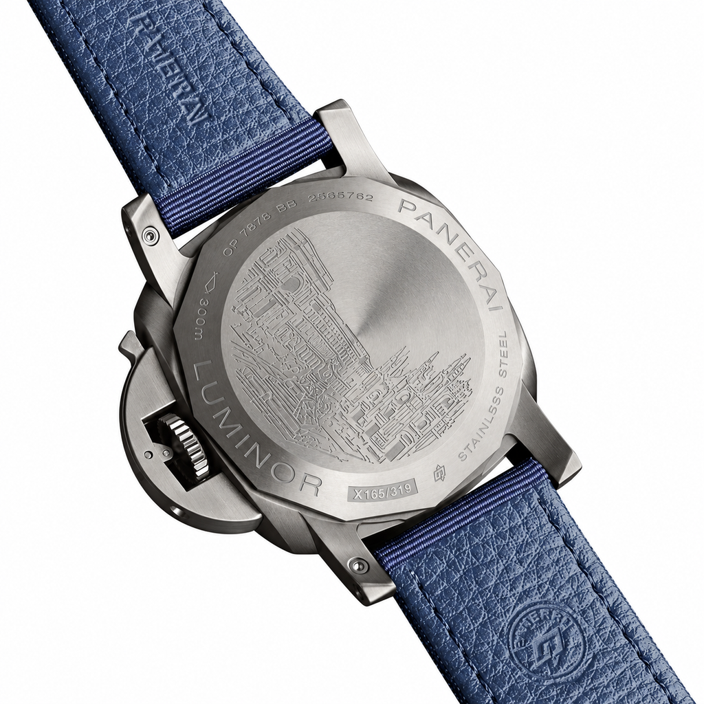 Panerai Luminor Chronograph Automatic 44mm Men's Steel Watch