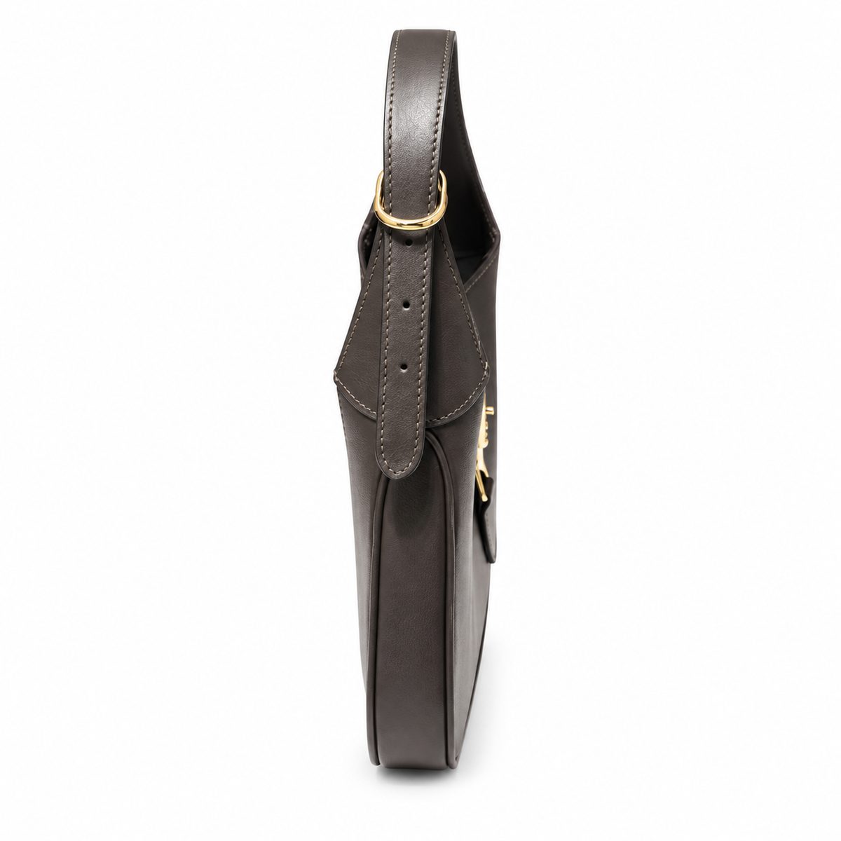 Gucci Jackie 1961 Small Hobo in Dark Chocolate Polished Leather