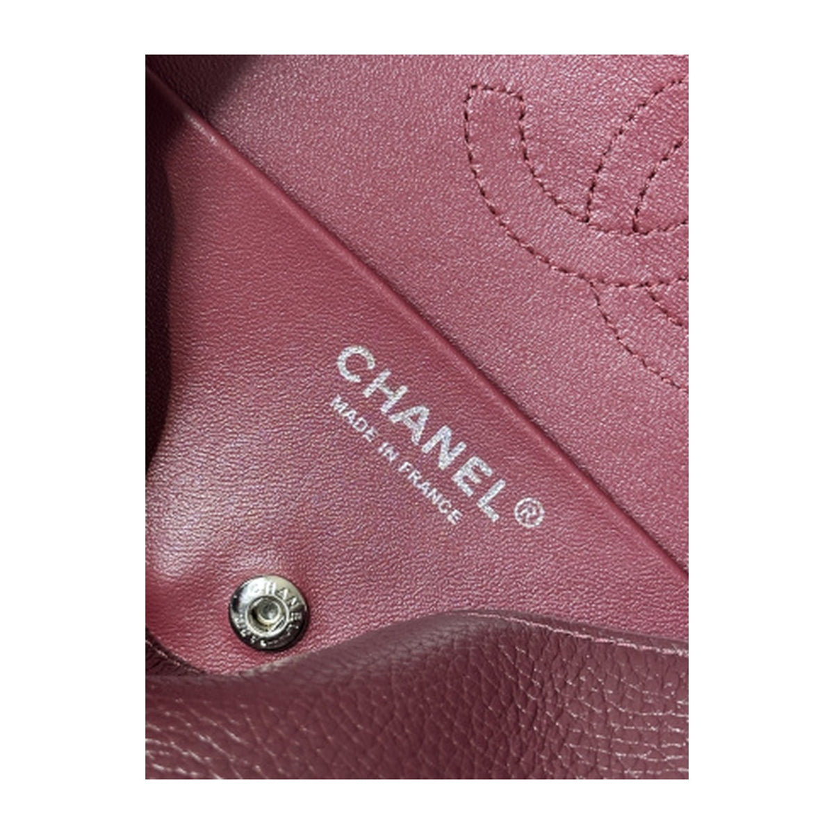 Chanel Classic Quilted Flap Bag | CC Turn-Lock Leather Chain Strap — 13cm