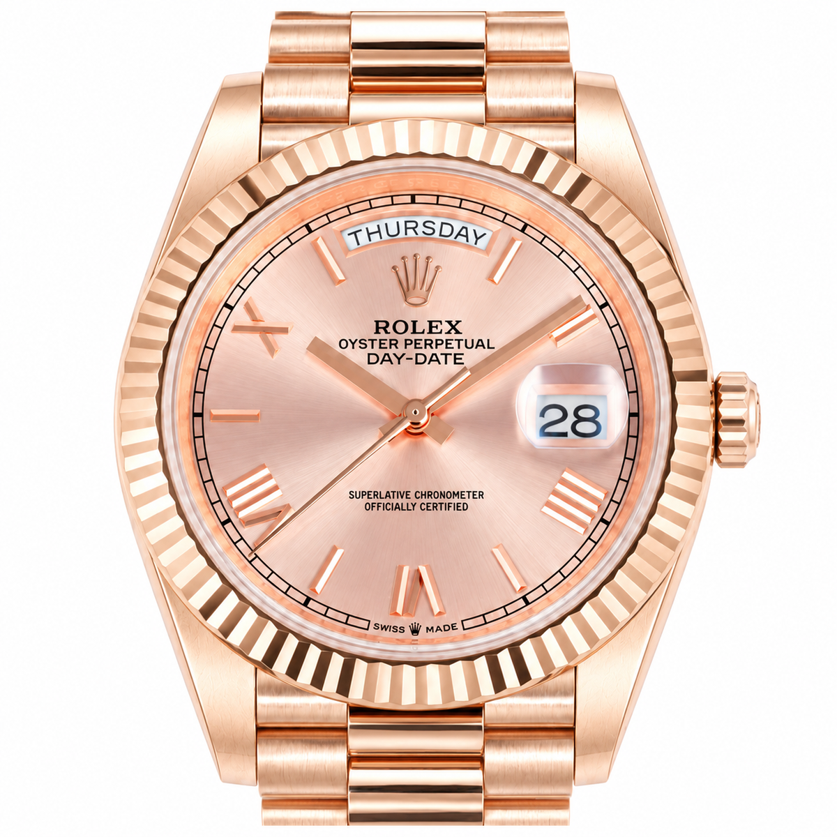 Rolex 40mm Precision Automatic Watch | Swiss-Made Luxury for Collectors