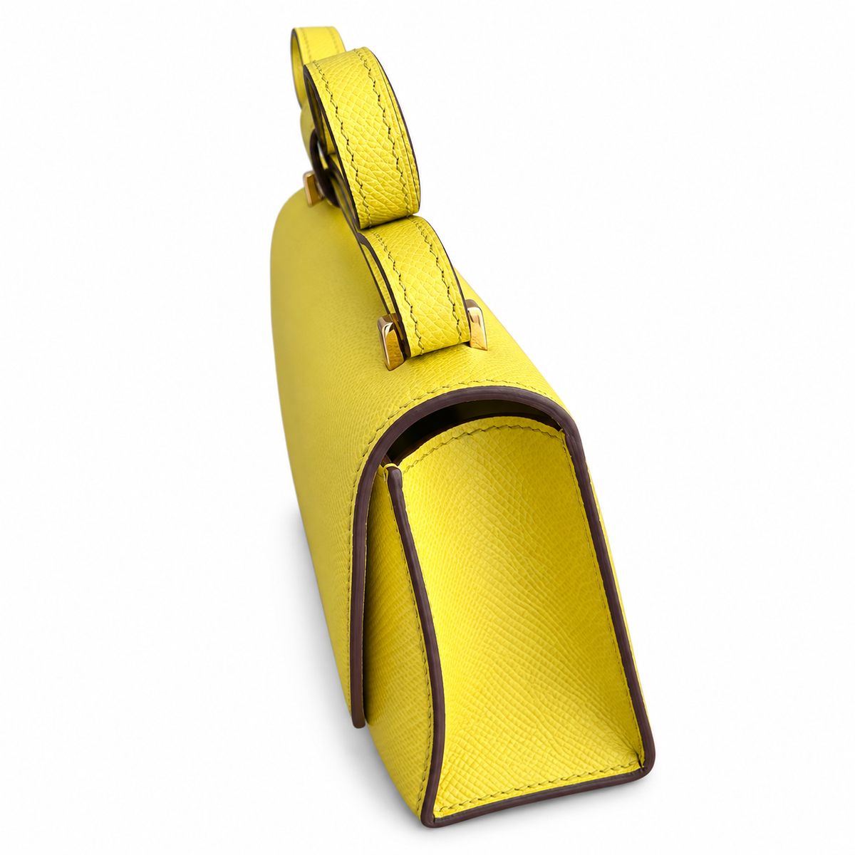 Hermès Lindy 26cm Crossbody Bag – Chick Yellow & Gold | Sunny Luxury Leather