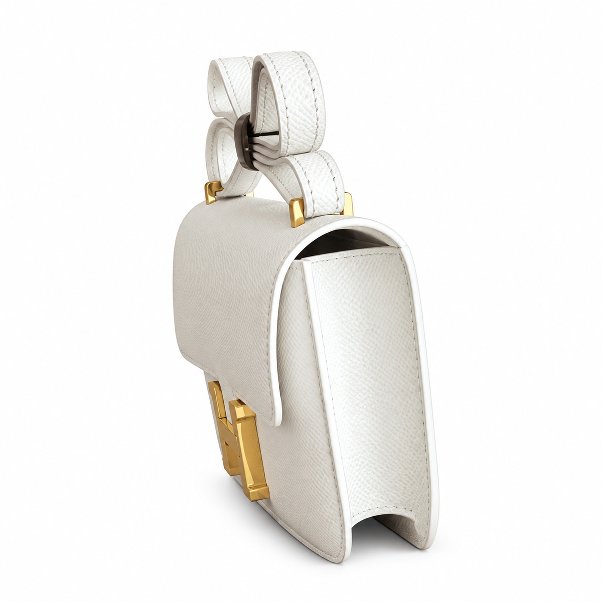 Hermès Constance 26 Blanc Epsom Gold HW